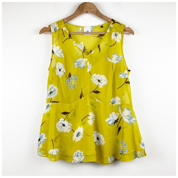Cabi Dazzle Floral Tank Size Small - Picture 4 of 11